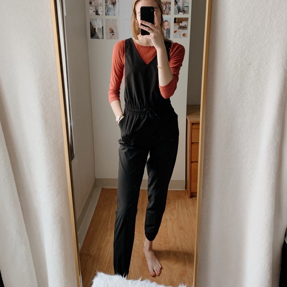 Albion Fit black jumpsuit